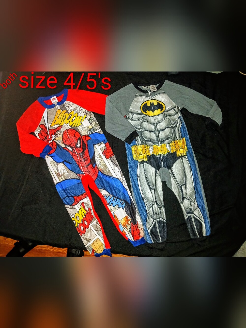 Batman And Spiderman PJ Bundle